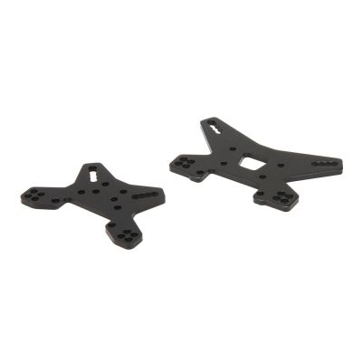 Mini 8T - Set de supports d'amortisseurs av/arr - HORIZON HOBBY - R�f�rence: LOS211000