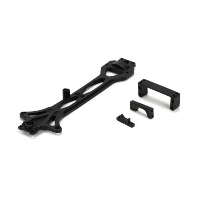 Mini 8 AVC - Platine sup�rieure et supports - HORIZON HOBBY - R�f�rence: LOS211006