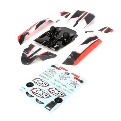 TEN SCBE - Carrosserie peinte, Orange - HORIZON HOBBY - R�f�rence: LOS230015