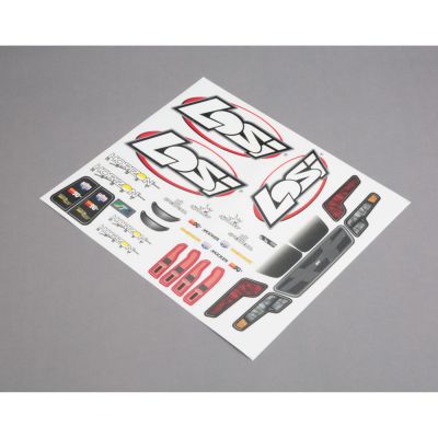 Baja Rey - Planche d'autocollants - HORIZON HOBBY - R�f�rence: LOS230026