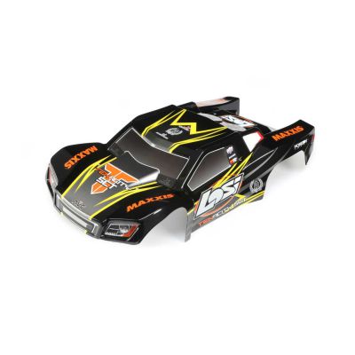 TENACITY SCT - Carrosserie peinte noire/jaune - HORIZON HOBBY - R�f�rence: LOS230034
