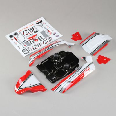 Body Set, Red: Tenacity Desert Buggy - HORIZON HOBBY - R�f�rence: LOS230051
