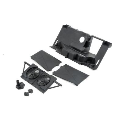 Baja Rey - Cloison arri�re, ventilateur et bavettes - HORIZON HOBBY - R�f�rence: LOS231005