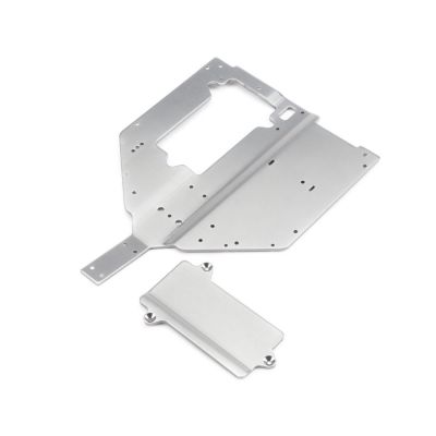 Baja Rey - Platine de chassis et couvercle moteur - HORIZON HOBBY - R�f�rence: LOS231010