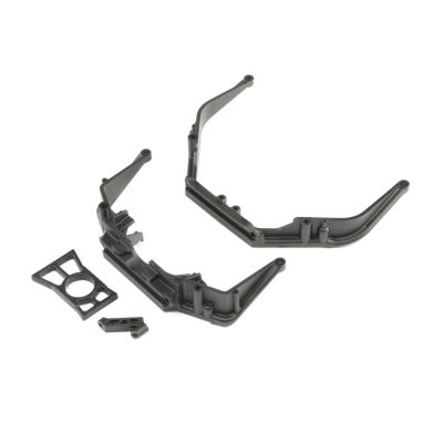 Fr/RrChassisBraceSet&DiffRetainer Ring: LST 3XL-E - HORIZON HOBBY - R�f�rence: LOS241017