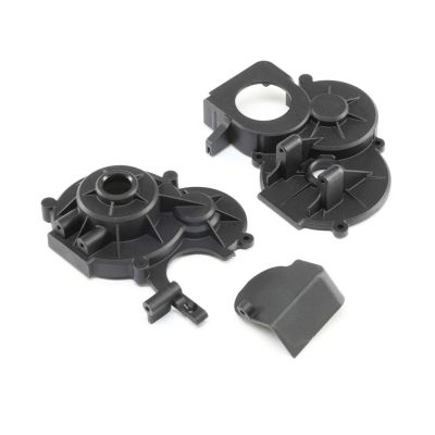 Transmission Case Set &  Gear Cover: LST 3XL-E - HORIZON HOBBY - R�f�rence: LOS242019