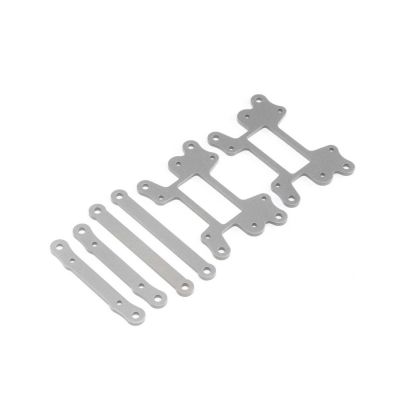 Hinge Pin Brace Set, Hard Anodized:  LST 3XL-E - HORIZON HOBBY - R�f�rence: LOS244002