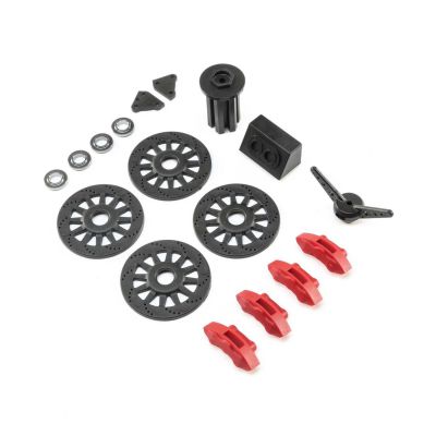 Brake and Spare Tire Accessory Set: Super Baja Rey - HORIZON HOBBY - R�f�rence: LOS250024