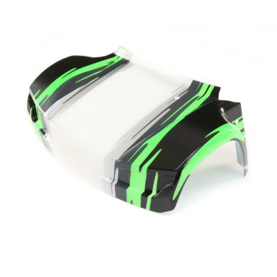 Front Hood, Black: Super Baja Rey - HORIZON HOBBY - R�f�rence: LOS250026