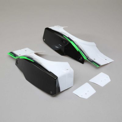 L/R Rear Fender Set, Black: Super Baja Rey - HORIZON HOBBY - R�f�rence: LOS250027