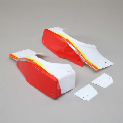 L/R Rear Fender Set, Red: Super Baja Rey - HORIZON HOBBY - R�f�rence: LOS250029