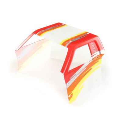 Cab Section, Red: Super Baja Rey - HORIZON HOBBY - R�f�rence: LOS250030