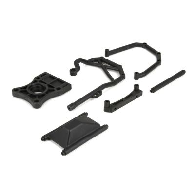 1/5 4WD - Support + protection moteur - HORIZON HOBBY - R�f�rence: LOS251021
