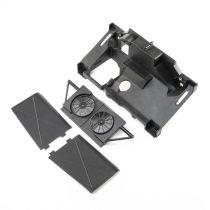 Rear Bulkhead, Fan Panel, MudGuards:Super Baja Rey - HORIZON HOBBY - Référence: LOS251056