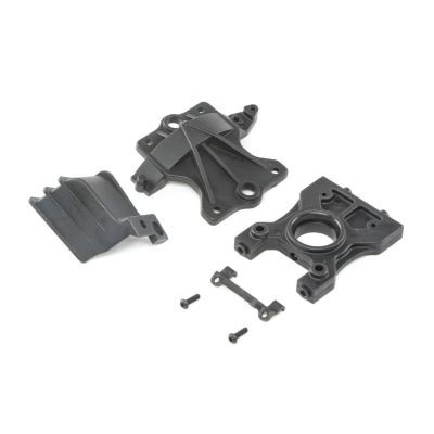 DBXL-E - Entretoise, bouchon et carter de diff�rentiel cental - HORIZON HOBBY - R�f�rence: LOS252059