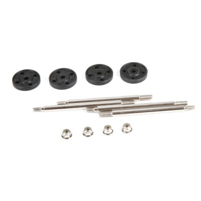 1/5 4WD - Set de tiges et de pistons av/arr - HORIZON HOBBY - R�f�rence: LOS253005