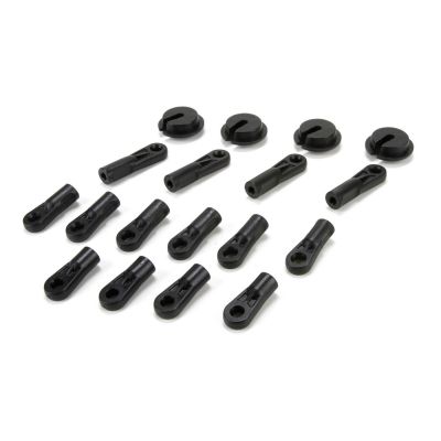 6IX - Chapes et coupelles d'amortisseurs - HORIZON HOBBY - R�f�rence: LOS253011
