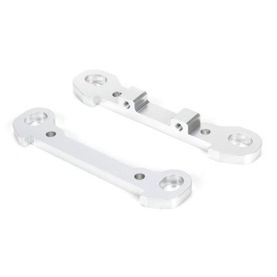 Rear Hinge Pin Braces, Aluminum, Silver(2): MTXL - HORIZON HOBBY - R�f�rence: LOS254029