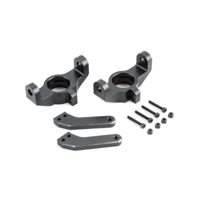 Front Spindle Set, Black Aluminum: MTXL - HORIZON HOBBY - R�f�rence: LOS254032
