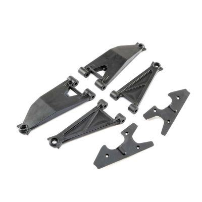 Front Suspension ArmSet Upr/Lwr(L&R): SuperBajaRey - HORIZON HOBBY - R�f�rence: LOS254037