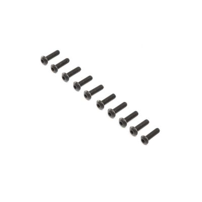 Button Head Screws, Stl, BO, M4 x 14mm (10) - HORIZON HOBBY - R�f�rence: LOS255014