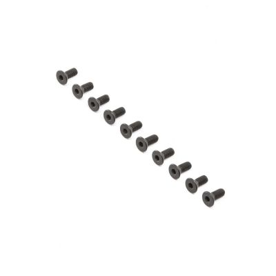 Flat Head Screws, Stl, BO, M4 x 10mm (10) - HORIZON HOBBY - R�f�rence: LOS255016