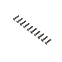 Flat Head Screws, Stl, BO, M4 x 18mm (10) - HORIZON HOBBY - Référence: LOS255020