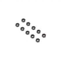 Flat Nut, Stl, M4 (10) - HORIZON HOBBY - Référence: LOS255024