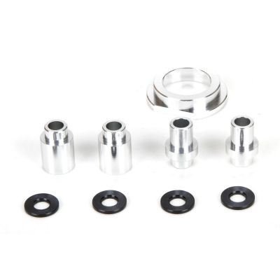 Engine Mount Spacer & Clutch Mount, AL, Slvr: MTXL - HORIZON HOBBY - R�f�rence: LOS256008