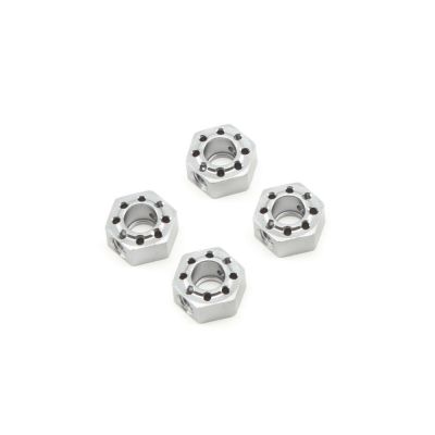 Al Lightened Hex Adapter Set, 12mm x 6mm: Baja Rey - HORIZON HOBBY - R�f�rence: LOS332001