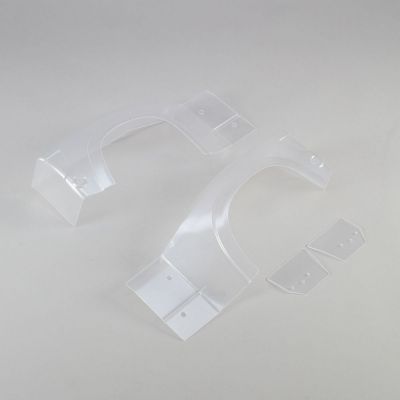 L/R Rear Fender Set, Clear: Super Baja Rey - HORIZON HOBBY - R�f�rence: LOS350004
