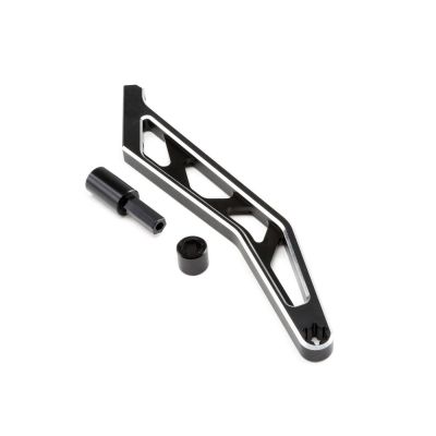 MTXL - Renfort ch�ssis, arri�re, noir, aluminium - HORIZON HOBBY - R�f�rence: LOS351005