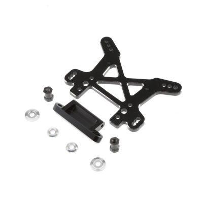 DBXL, MTXL - Supports d'amortisseurs avant noir aluminium - HORIZON HOBBY - R�f�rence: LOS354004