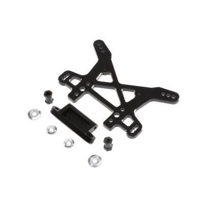 DBXL, MTXL - Supports d'amortisseurs arri�re noir aluminium - HORIZON HOBBY - R�f�rence: LOS354005