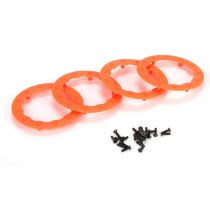 22SCT - Anneau Beadlock Orange avec vis (4) - HORIZON HOBBY - Référence: LOS43009