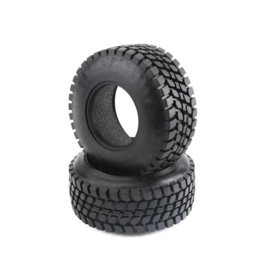 Baja Rey - Pneus Desert Claws avec insert mousse, Soft (2) - HORIZON HOBBY - R�f�rence: LOS43011