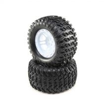 Tires, Mounted (2): TENACITY Monster Truck - HORIZON HOBBY - Référence: LOS43017