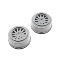 Wheels, Silver (2): Super Baja Rey - HORIZON HOBBY - Référence: LOS45020