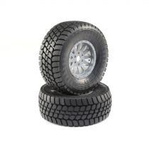 Desert Claw Tire,Mounted(2): Super Baja Rey - HORIZON HOBBY - Référence: LOS45021