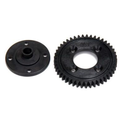 45T Couronne centrale, Plastic: 8E 2.0 - HORIZON HOBBY - R�f�rence: LOSA3562