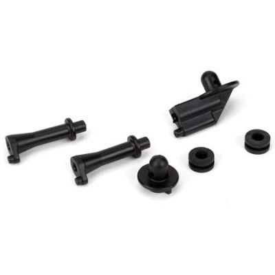 Plots de  carrosseries & support de r�servoir: 8B, 8T - HORIZON HOBBY - R�f�rence: LOSA4424