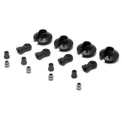 15mm Amortisseur Rotules, coupelles, bagues: 8B 2.0 - HORIZON HOBBY - R�f�rence: LOSA5435