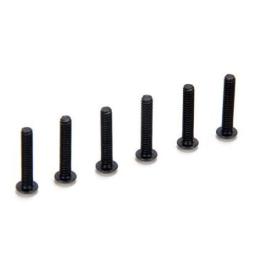 4-40 x 5/8 Vis t�te plate (6) - HORIZON HOBBY - R�f�rence: LOSA6283