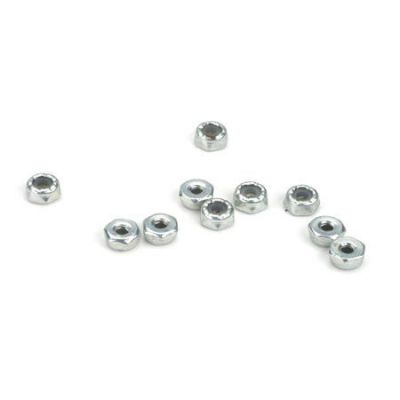 4-40 acier Locking 1/2 �crous (10) - HORIZON HOBBY - R�f�rence: LOSA6308