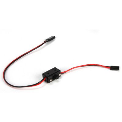 Interrupteur On/Off , c�bles diam 0,8mm,contacts paqu�s or - HORIZON HOBBY - R�f�rence: LOSB0897