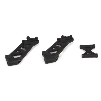 Mini 8IGHT -Set de support d'aileron et renfort - HORIZON HOBBY - R�f�rence: LOSB1908
