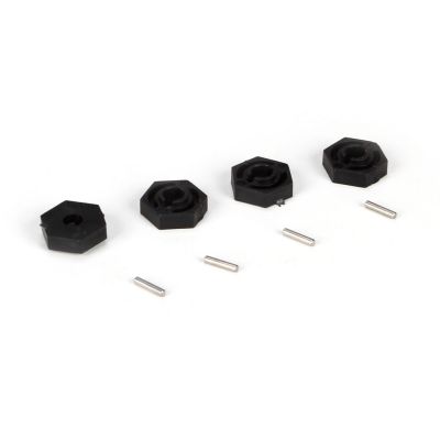Mini 8IGHT -Set d'hexagones de roues - HORIZON HOBBY - R�f�rence: LOSB1931