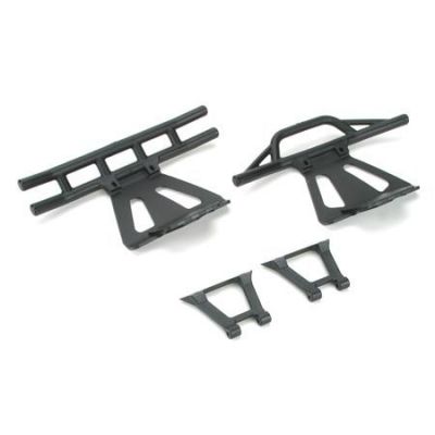 LST/LST2/AFT/MUG/MGB -Pare chocs av./arr. & entretoises - HORIZON HOBBY - R�f�rence: LOSB2401