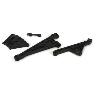 5ive-T -Set de renforts av et arr de ch�ssis et entretoises - HORIZON HOBBY - R�f�rence: LOSB2558