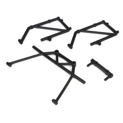 5ive-T -Support d'ailes et d'arceau arri�re (4) - HORIZON HOBBY - R�f�rence: LOSB2580